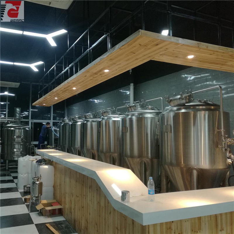 500L Restaurant use high quality beer brewing equipment from Chinese factory ZZ 